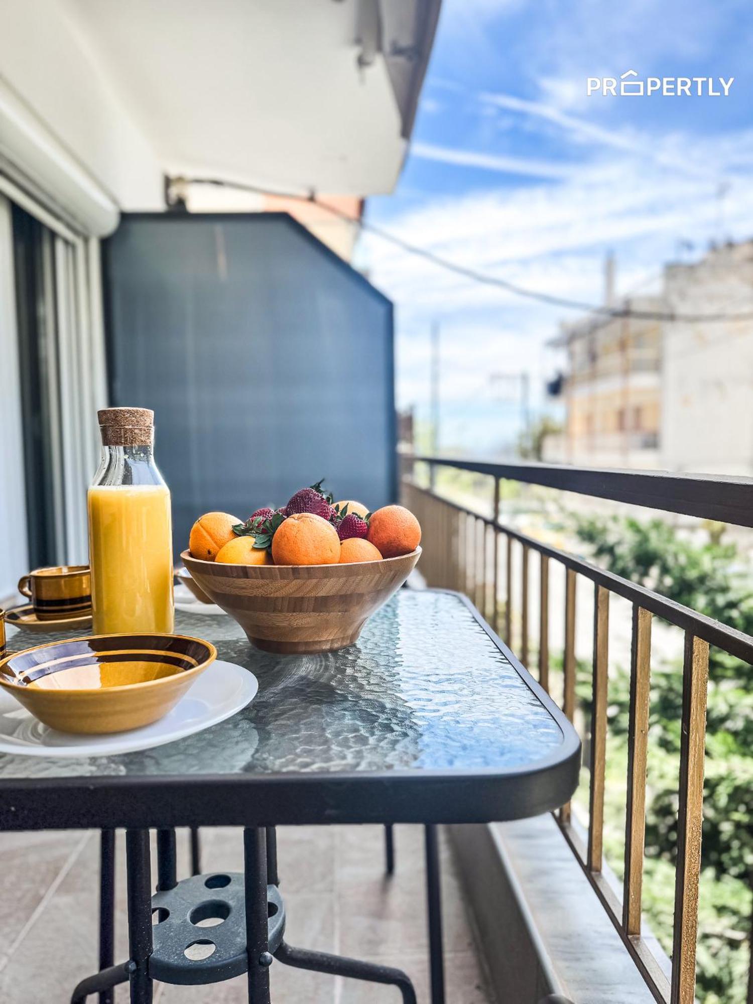 Seaside Retreat #Propertly Apartamento Nea Kallikrateia Quarto foto