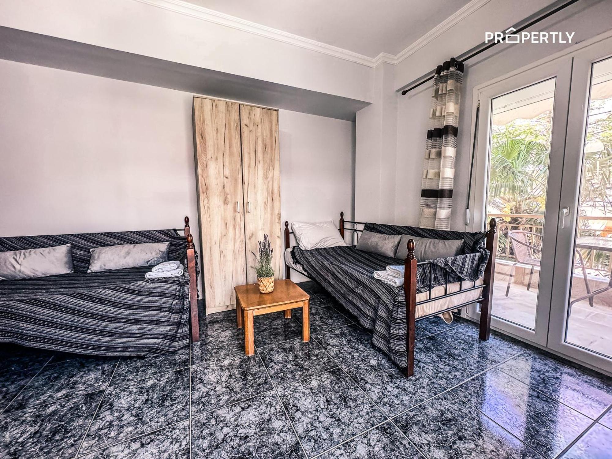 Seaside Retreat #Propertly Apartamento Nea Kallikrateia Exterior foto