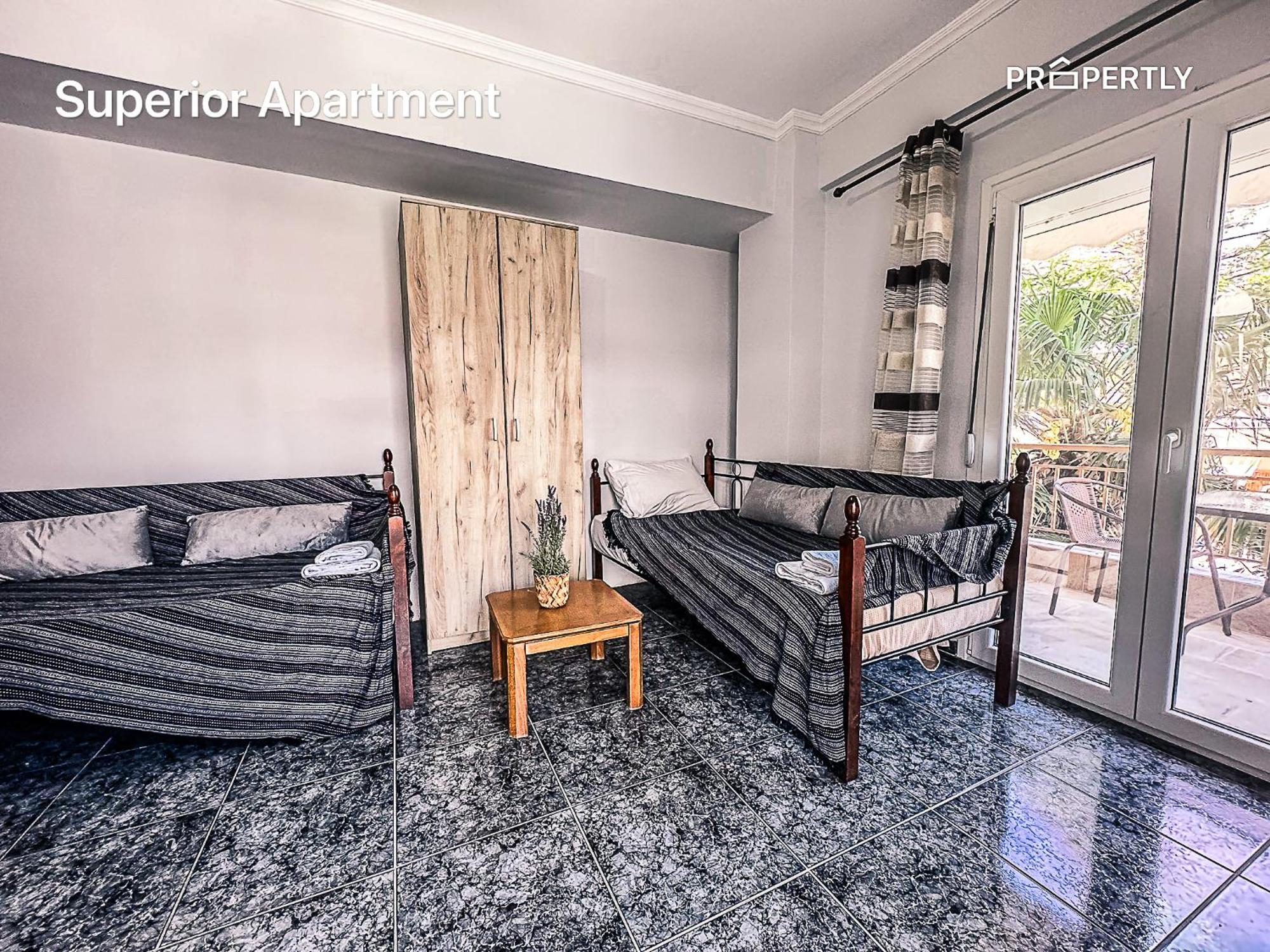 Seaside Retreat #Propertly Apartamento Nea Kallikrateia Exterior foto